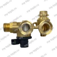 Гидрогруппа входная для котла Baxi ECO NOVA 14 F (gidrvhBaxiECON14F)