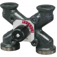 ESBE Клапан поворотный 4-ходовой 4HG25 (DN25,Kvs8,PN10,90мм,НР 1"1/2,ГН 1"1/2,КО) (11350100)