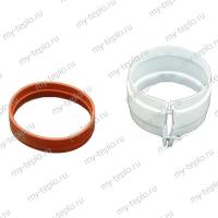 Дымоход хомут с манжетой D 80 Моё Тепло (Х-80)