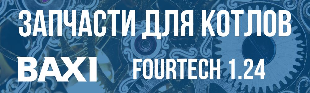 Купить запчасти для котлов Baxi FOURTECH 1.24 в Владивостоке