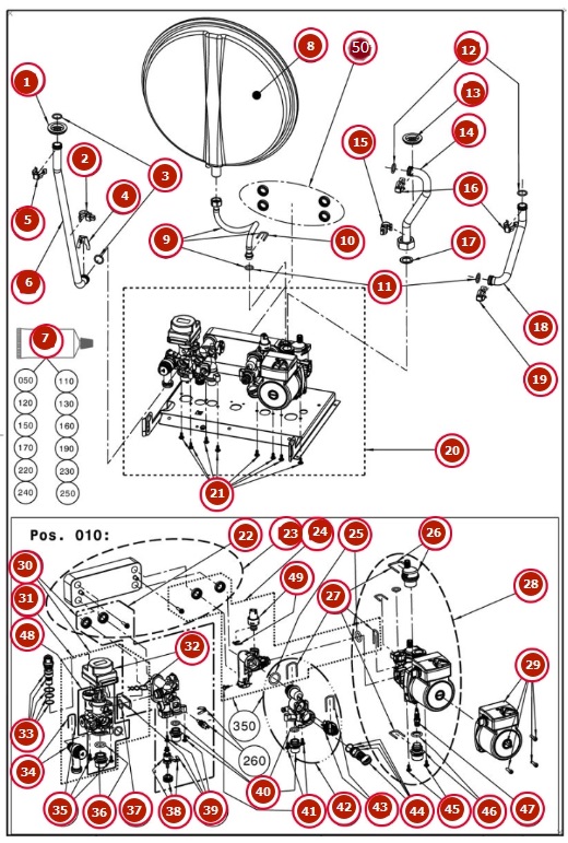 Запчасти Wolf CGG-3-K-28 купить в Владивостоке