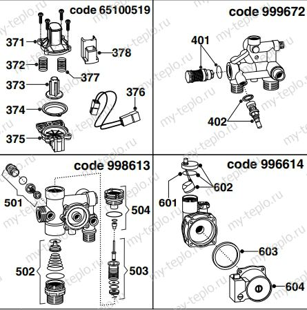 Запчасти Ariston MICROGENUS 23 MFFI купить в Владивостоке