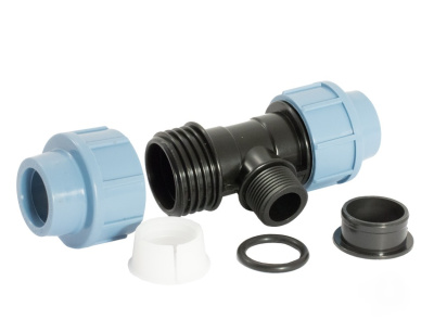 ПНД Тройник 32х1"х32 нар/р Unipump (53760)